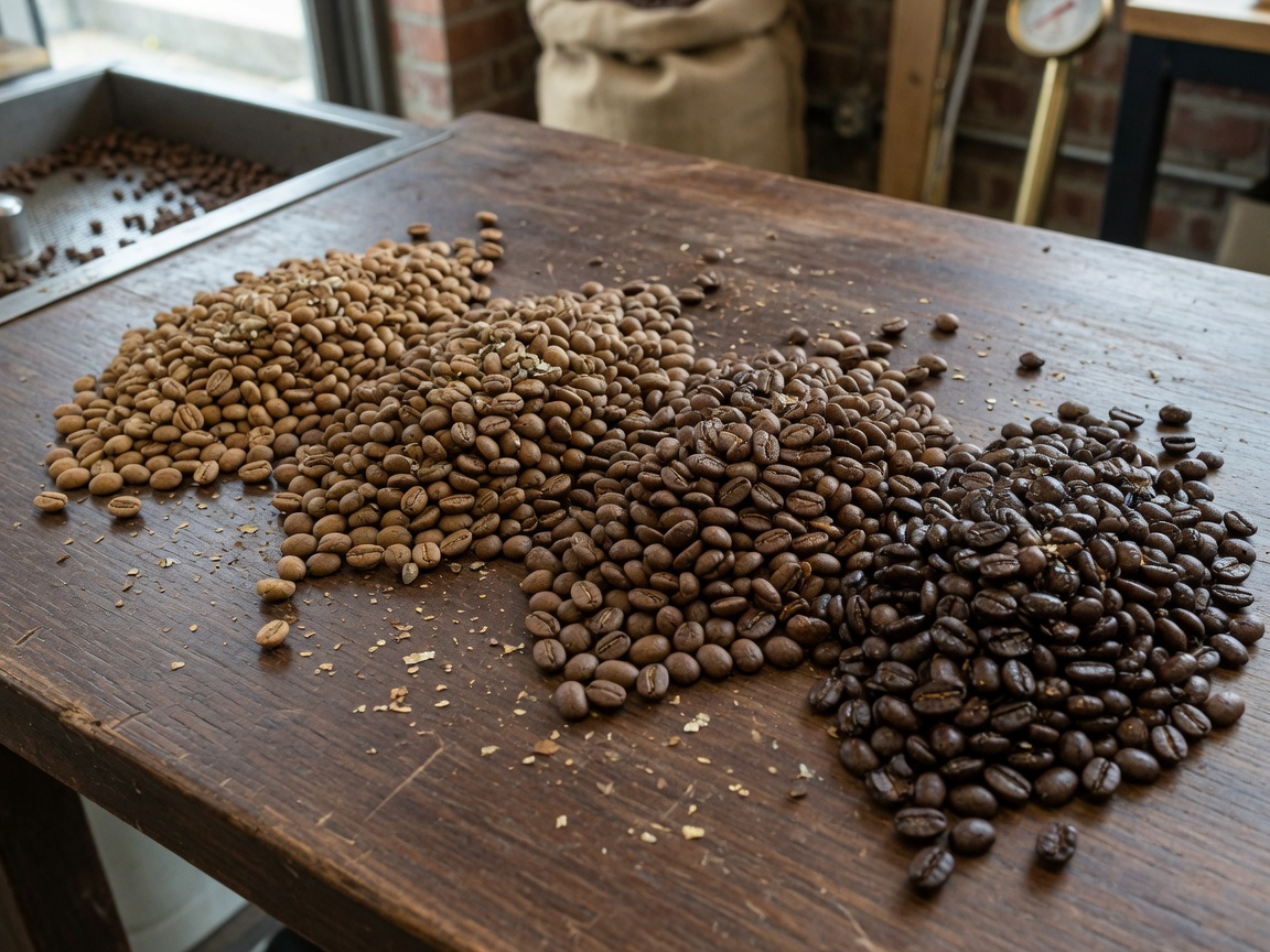 Roasted coffee beans explained: types, roast levels, and flavor profiles